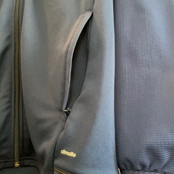 Adidas Climalite Men’s Large Lightweight Jacket - Picture 4 of 8